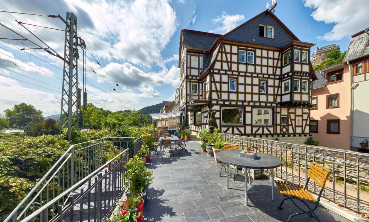 Rhein Hotel Bacharach Zewnętrze zdjęcie